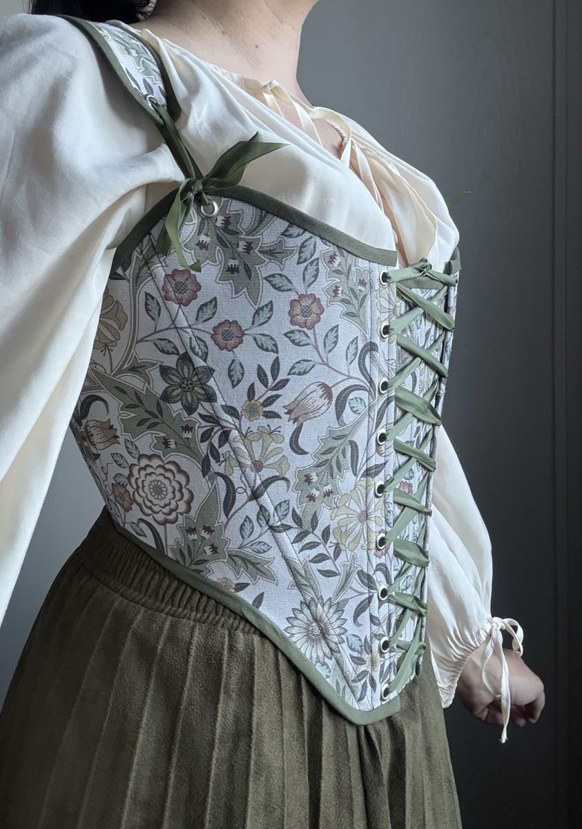 Top: Korsett mit Stomacher / Barock/ cottagecore – Nuovo e nell'imballaggio originale da Oensingen venduto da Chicotus 2