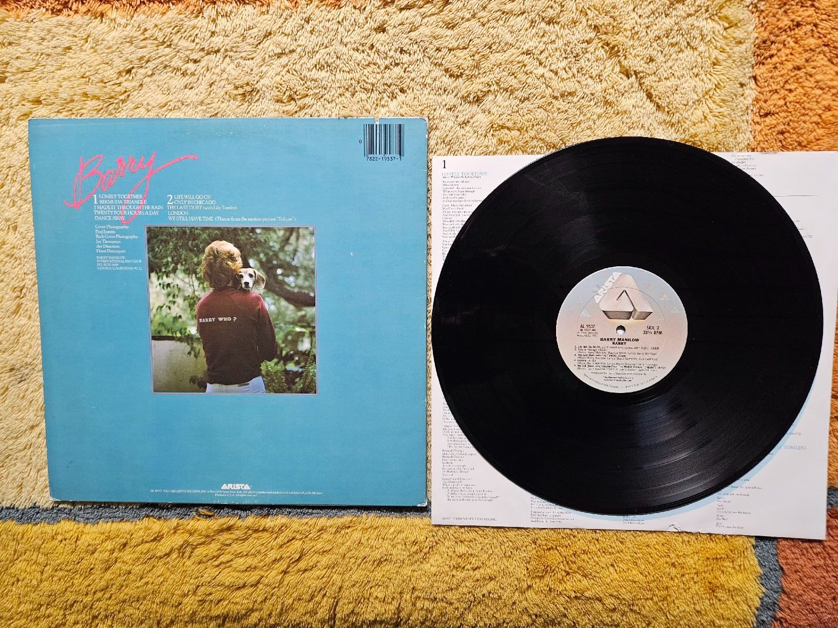 Schallplatten: Barry Manilow Schallplatte Lp - Barry – Neu (gemäss Beschreibung) aus Lyss von Alexine 1