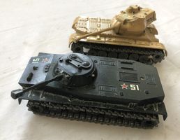 2x SOLIDO - Panzer - Char Blinde + Char Amphibie - 1/50