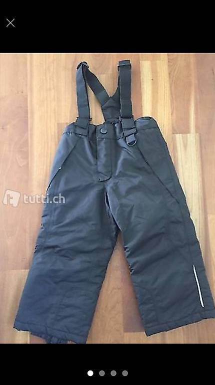 Hosen: Skihose schwarz Gr.86/92 – Gebraucht aus Lyss von stubenwagen