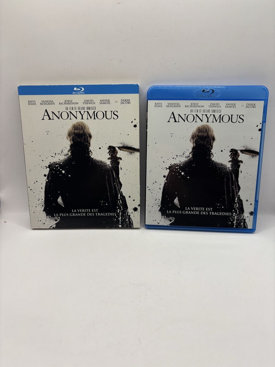 Tous les DVDs: Blu-ray Anonymous – D'occasion à Genève par sho_67qj 2