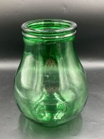 Runde Glas-Vase | Grün | Höhe: ca. 30 cm