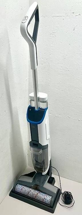 MEDION Lavapavimenti per pavimenti rigidi H10 (cordless, batteria ricaricabile, rullo spazzola, funzione autopulente, display a LED, MD 11319