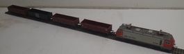 Märklin H0 SBB E-Lok Re 4/4 IV 10102 - Art. 3323 & 4 Güterw.