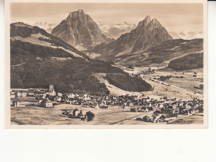 Cartoline postali: Einsiedeln ca. 1930 – Usato da Bürglen TG venduto da StampGraf