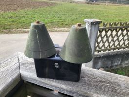 Alte Telefonglocke, Nostalgie pur! Mit viel Patina..