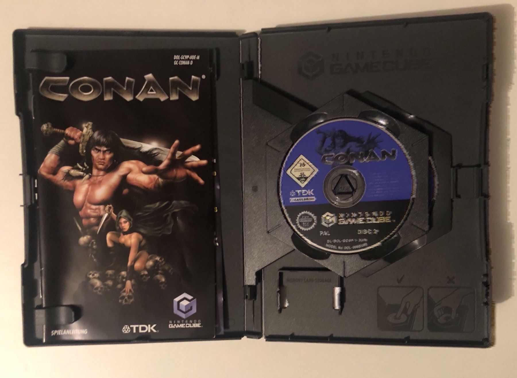 Nintendo Spiele: Conan für Nintendo Game Cube – Gebraucht aus Kestenholz von Matti_10 2