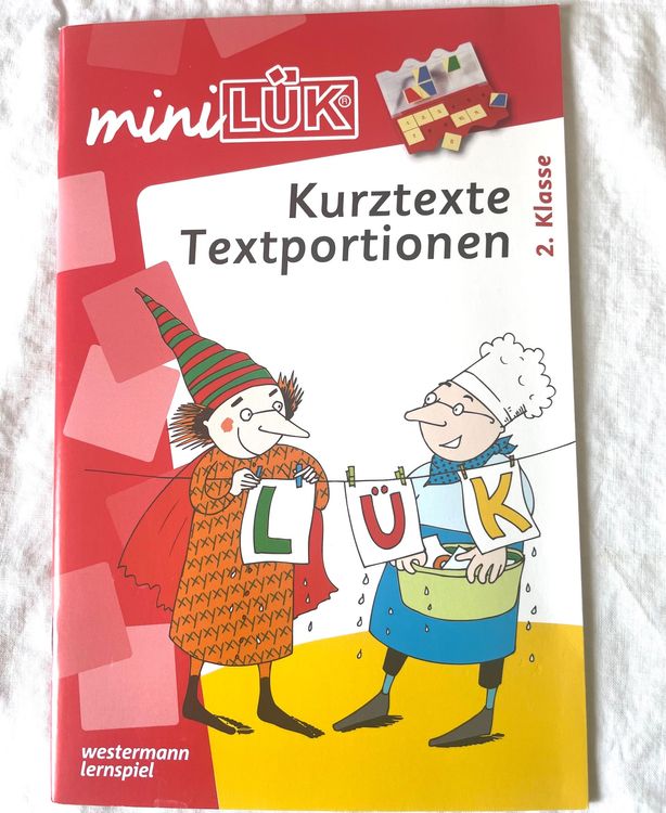 Mini-Lük-Heft: Kurztexte Textportionen 2.Kl. (Gebraucht) in Stilli für ...