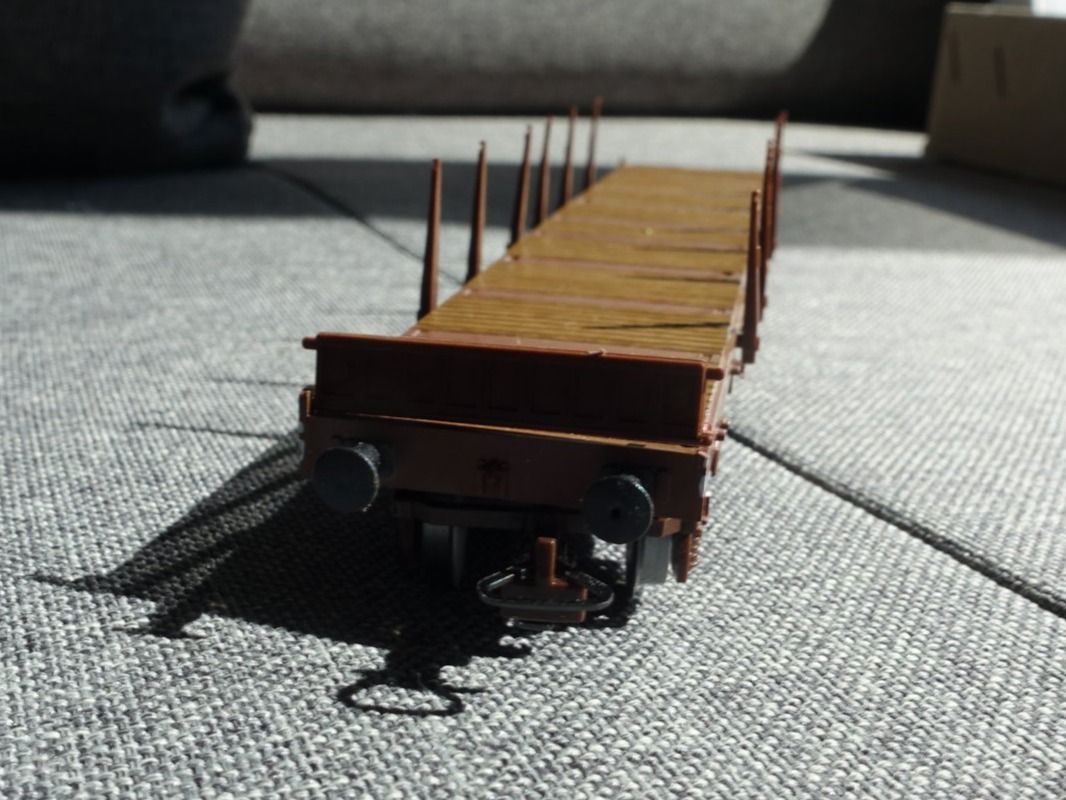 Kleinbahn Modellini di ferrovie: KLEINBAHN No. 363 ÖBB 4-achsiger Flachwagen Rs – Usato da Wallbach venduto da Sarrows 3