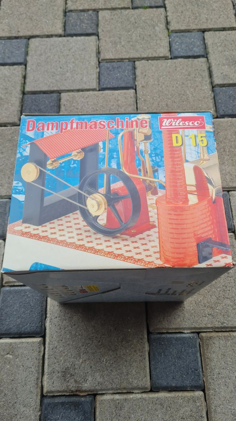 Wilesco Kit di modellismo & Modellini statici: Originalkarton / Dampfmaschine / Wilesco  D 15 – Usato da Safenwil venduto da Husqi2000 4