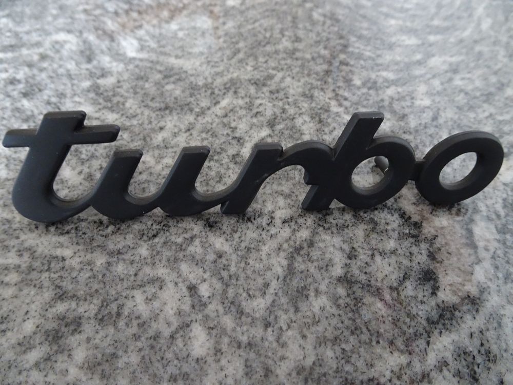 PORSCHE 911/930 *turbo* Schriftzug Heckdeckel