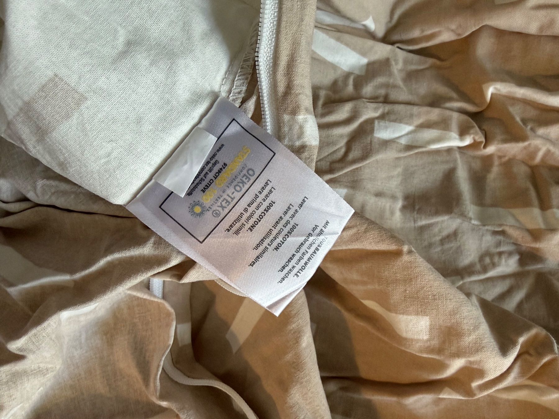 Manor Biancheria da letto: 100% Baumwoll-Duvetbezug 210x200cm – Usato da Winterthur venduto da norfi 3