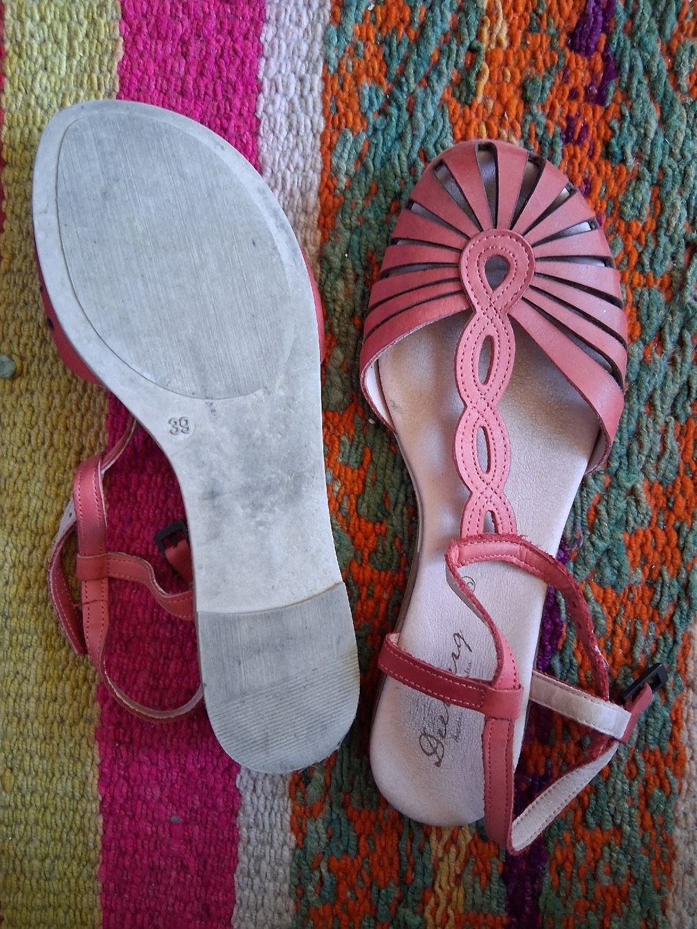 Deerberg Scarpe da donna: elegante Deerberg-Sandalen 39 – Usato da Bern venduto da mijfu 1