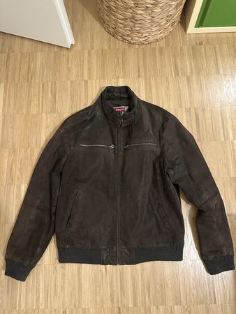 Levi's Lederjacke Herren braun Grösse L guter Zustand Wildl