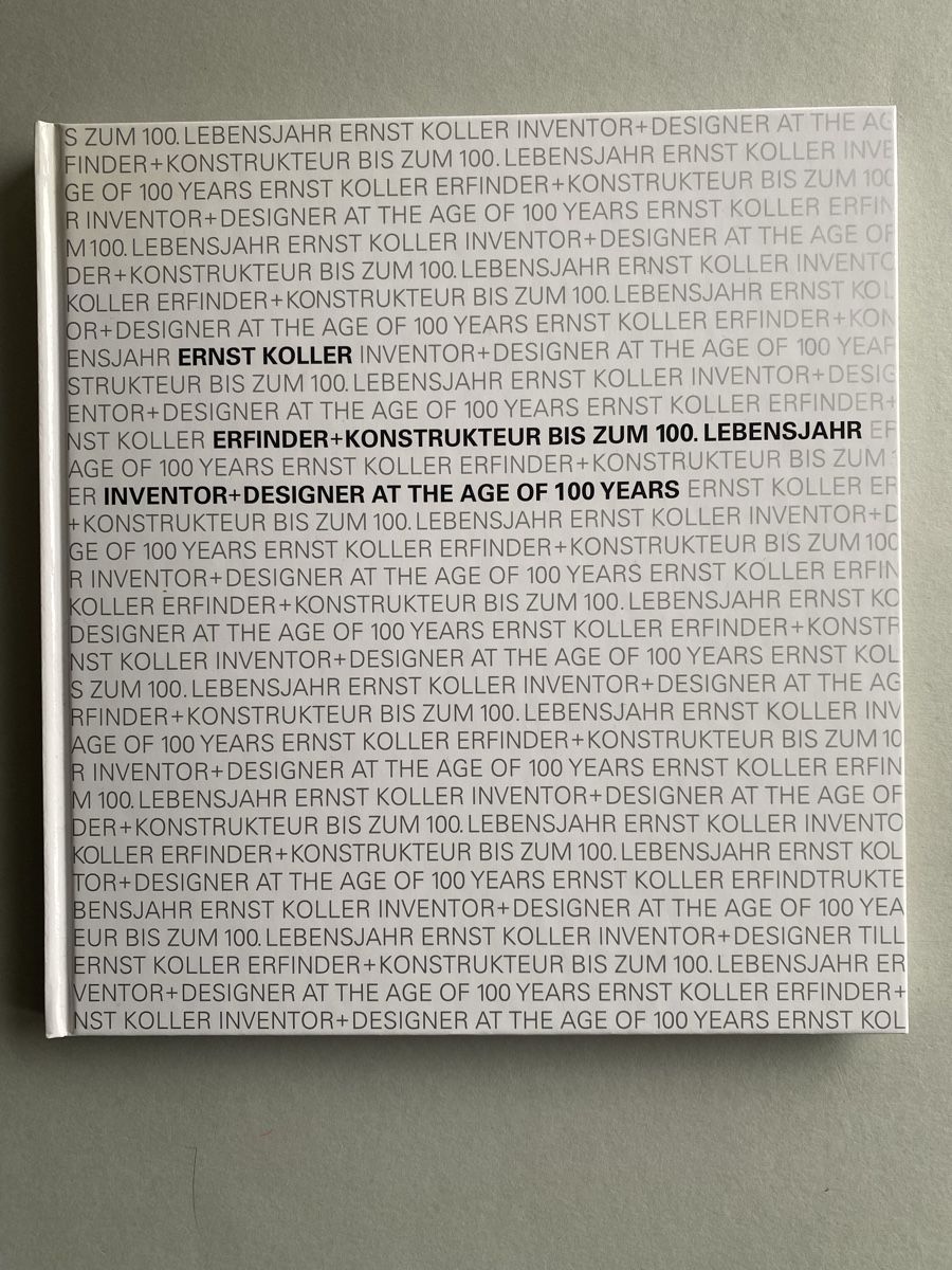 Libri: Werner Blaser: Ernst Koller. Inventor + Designer Book – Usato da Zürich venduto da lesgarcons
