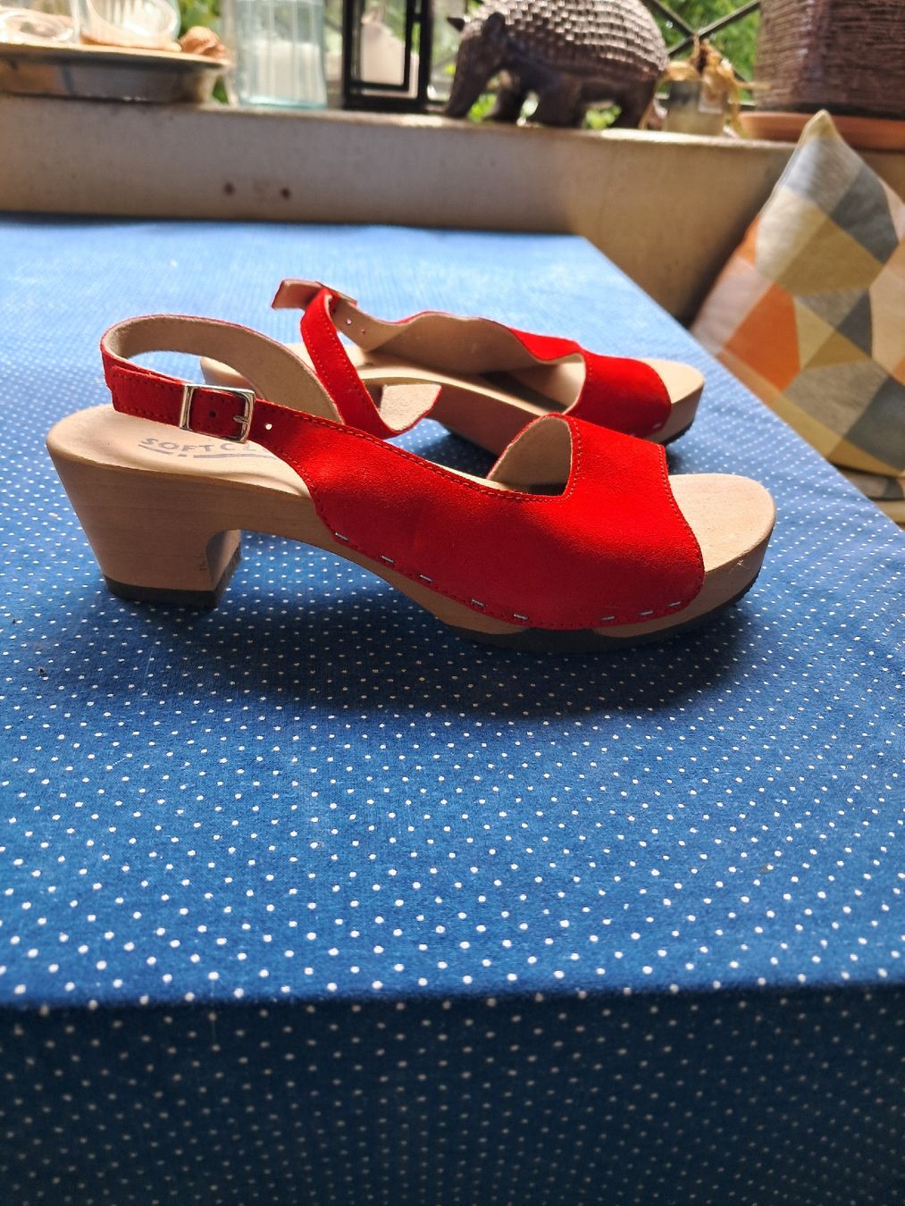 Softclox Scarpe da donna: Sandalen Softclox Konny rot Gr. 39 – Nuovo (secondo la descrizione) da Emmenbrücke venduto da Milonga2006 2