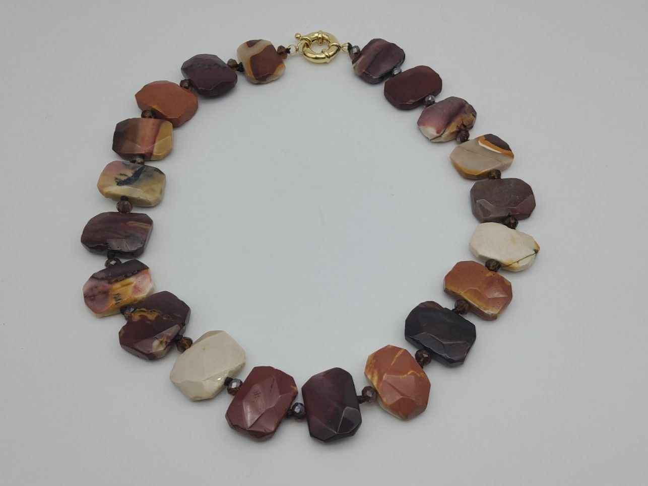 Catenine: Collier Mookaite Jaspis – Nuovo (secondo la descrizione) da Luzern venduto da S.Kern01 1