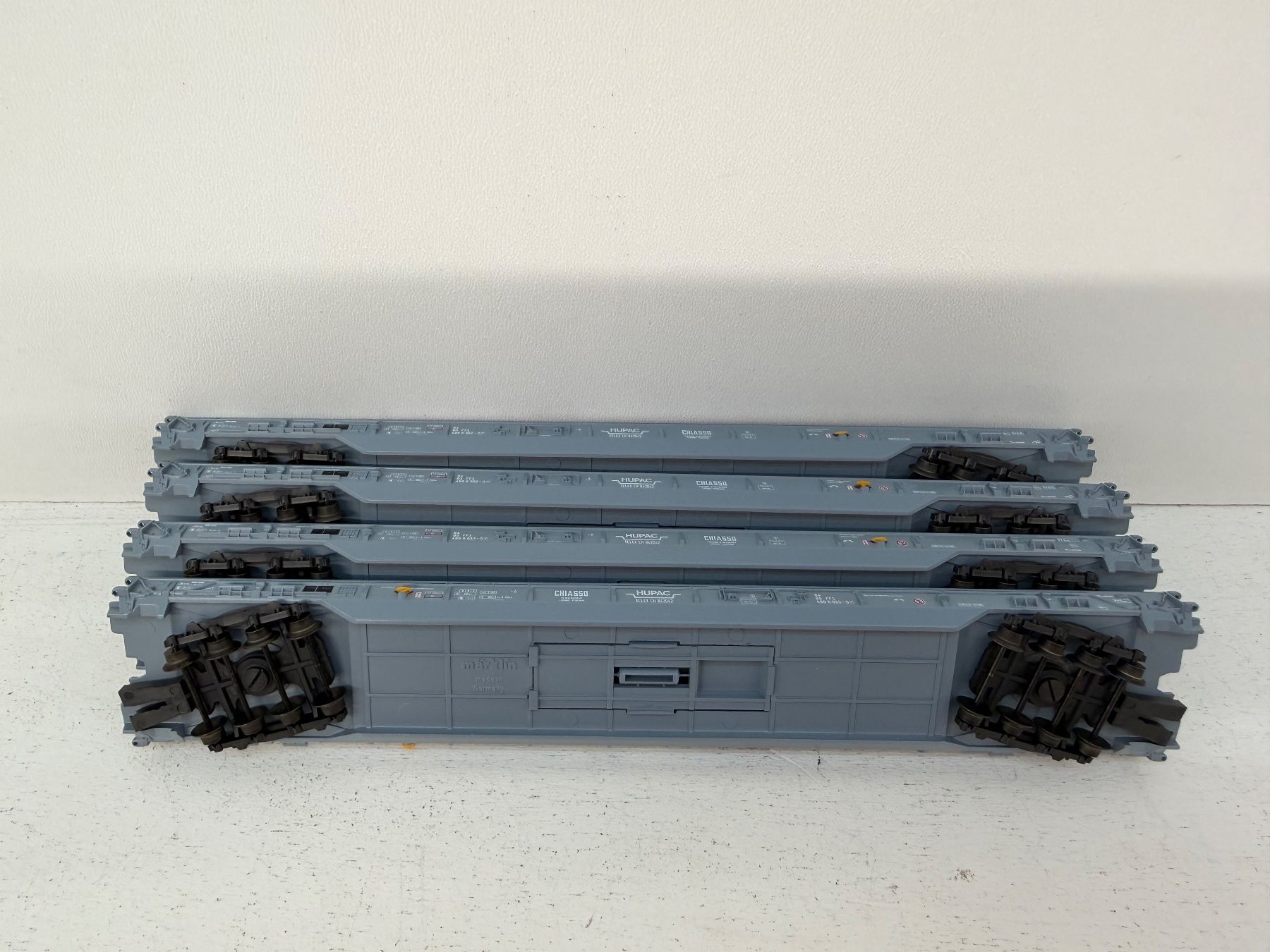 Märklin Modellini di ferrovie: 2er Set Märklin 4796 Güterwagen SBB ROLA Hupac – Usato da Büsserach venduto da ModellbahnDepot 2