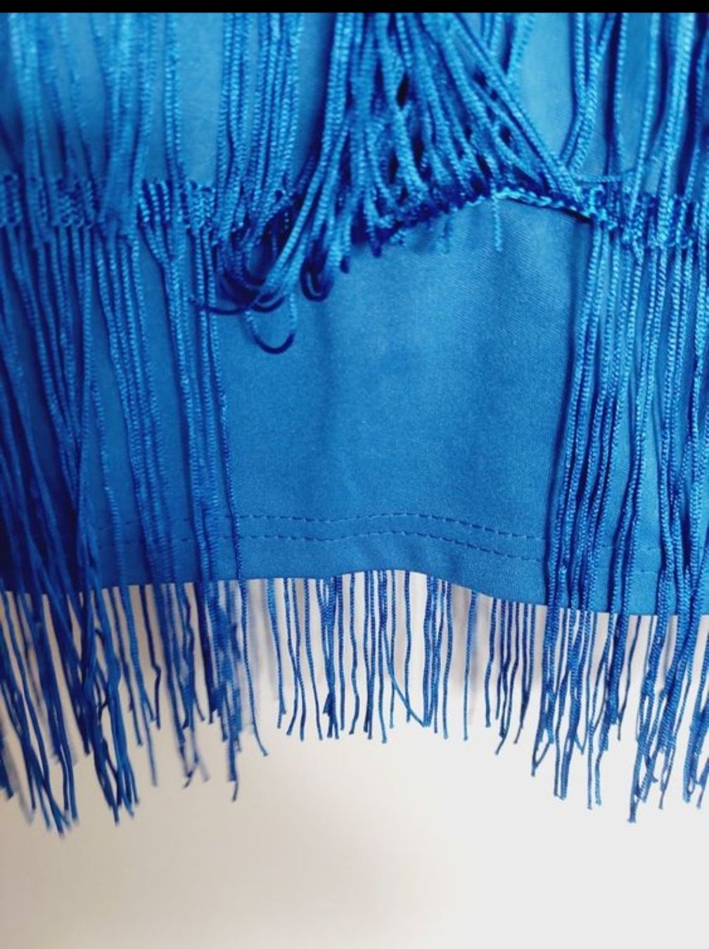Gonne: Stylischer Fransenrock in Blau Gr. L – Nuovo e nell'imballaggio originale da Zürich venduto da maj_76zn 3