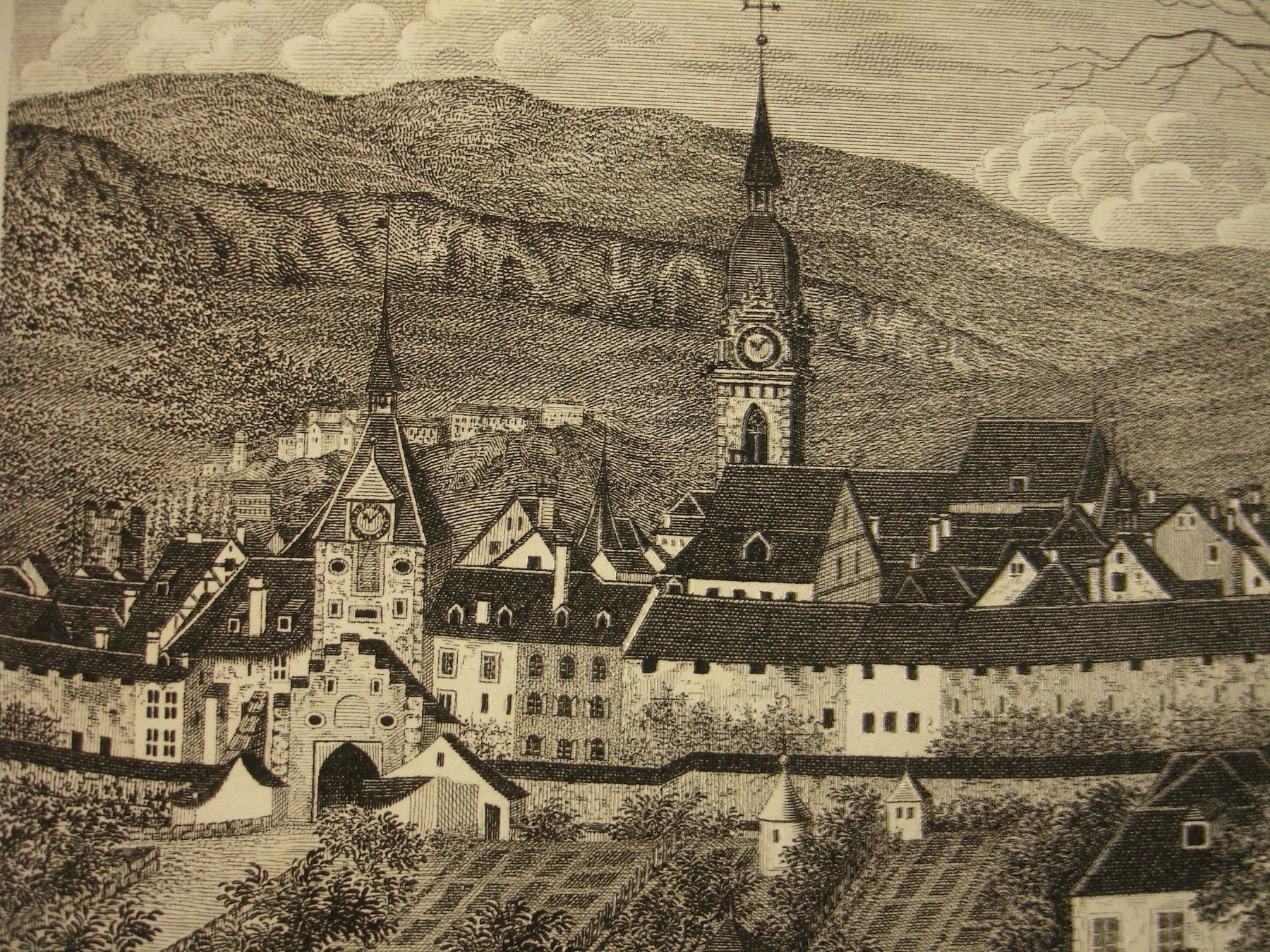 Foto & Immagini: ZOFINGEN, KUPFERRADIERUNG UM 1820 – Usato da Grüningen venduto da Kartensammler 3