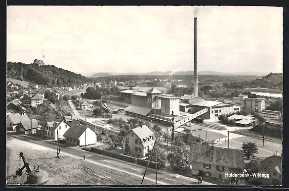Cartes postales: Holderbank-Wildegg, Ortsansicht bei Tag – D'occasion à Berlin par bartko-reher