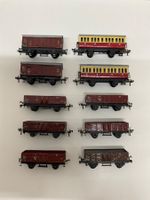 Konvolut, Fleischmann H0, Blechwagen, diverse, alle Bespielt