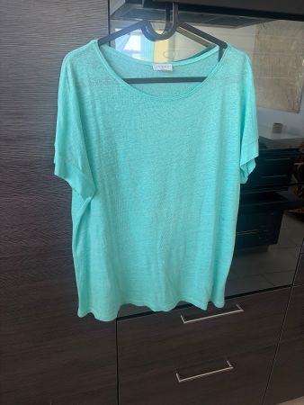 Leichtes Sommer-Shirt Mint/Türkis Gr. M