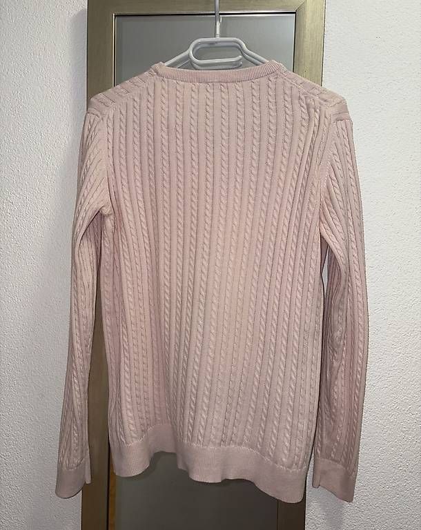Tommy Hilfiger Maglioni & Felpe: Tommy Hilfiger rosa Zopfmuster-Pullover – Nuovo (secondo la descrizione) da Sementina venduto da risal 1