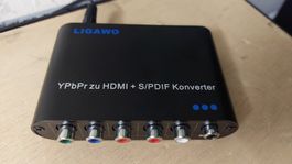 Ligawo Wandler von YUV auf HDMI (zB für alte Spielkonsolen)