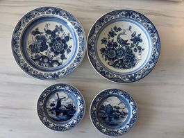 Wandteller Set Blau Delft Handarbeit Holland gebraucht