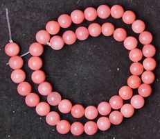 1 Strang echte natürliche rosa Morganit Perlen 8 mm