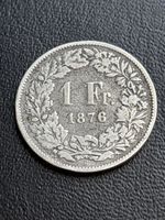 Monnaie Suisse 🇨🇭 1876 1fr Argent 