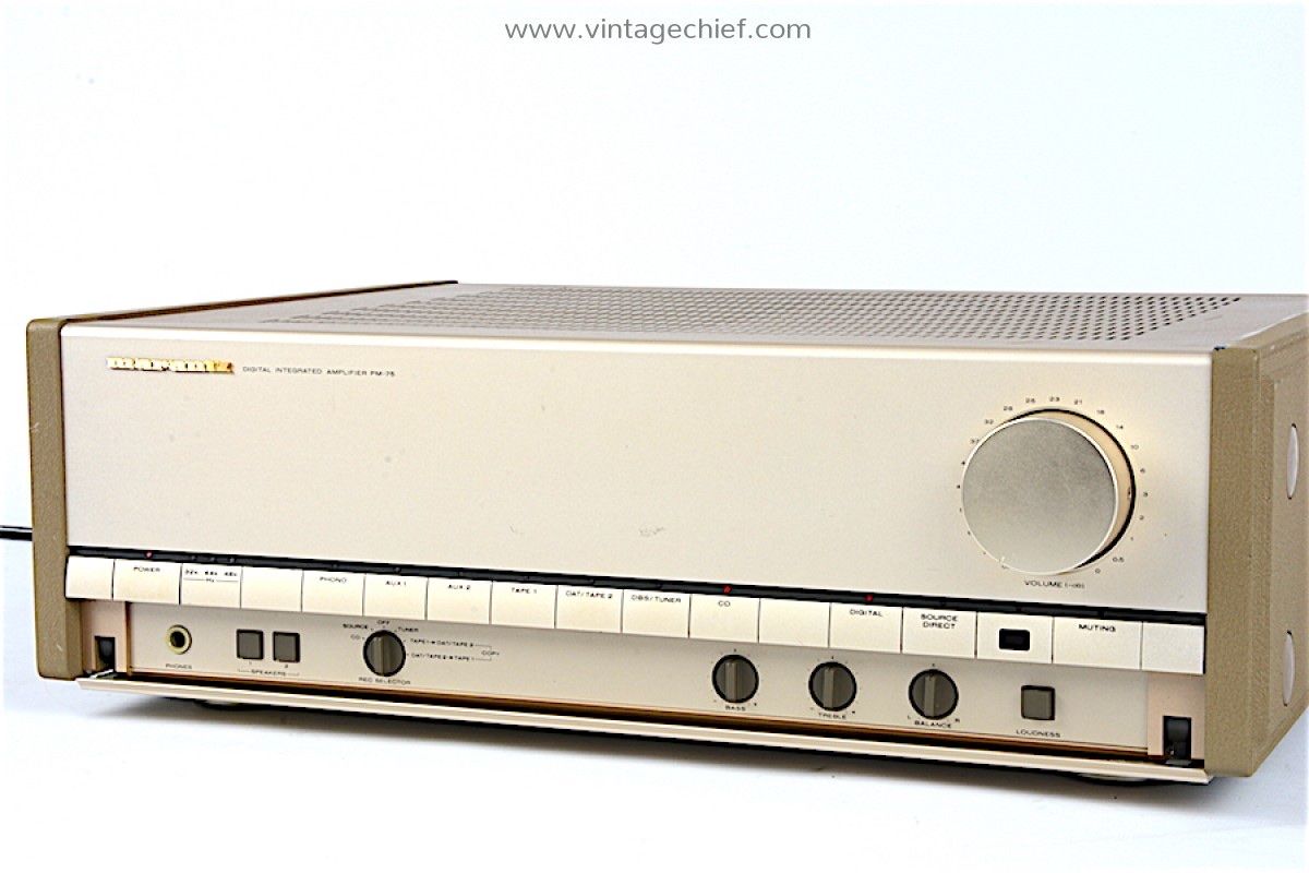 Marantz Amplificatori: Marantz PM-75 High End Stereo Integrated Amplifier – Usato da Trimbach venduto da ELITA-5 1