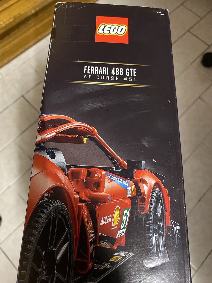 Lego Kit di costruzioni: Ferrari 488 GTE "AF Corse #51". – Nuovo e nell'imballaggio originale da Wil SG venduto da Wizard5 2