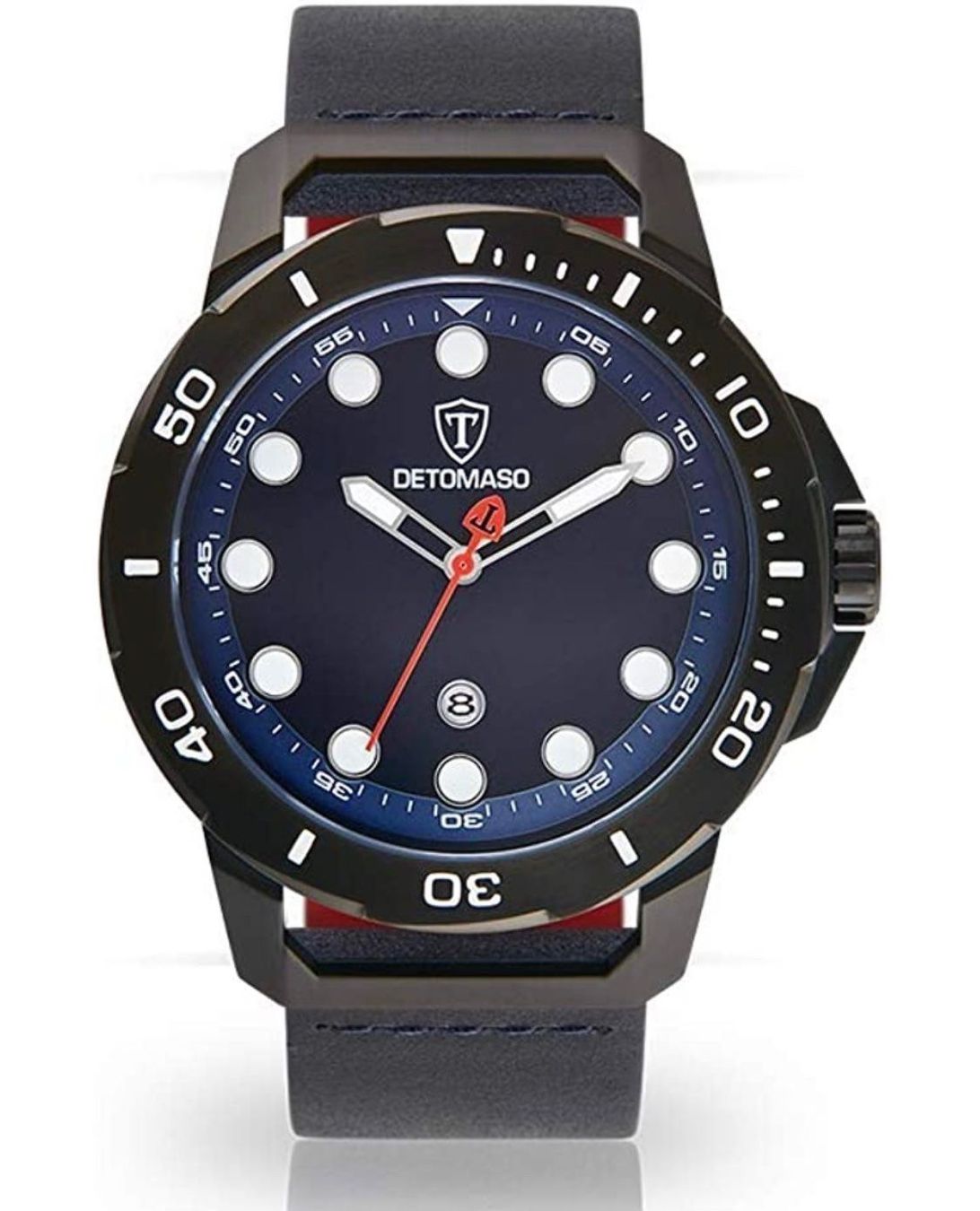 Uhren: DETOMASO USTICO Schwarz/Blau XL – Neu und originalverpackt aus Meilen von Schelmi99