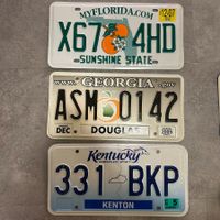 🇺🇸U.S. Autoschild, Deep South - Florida, Georgia, Kentucky
