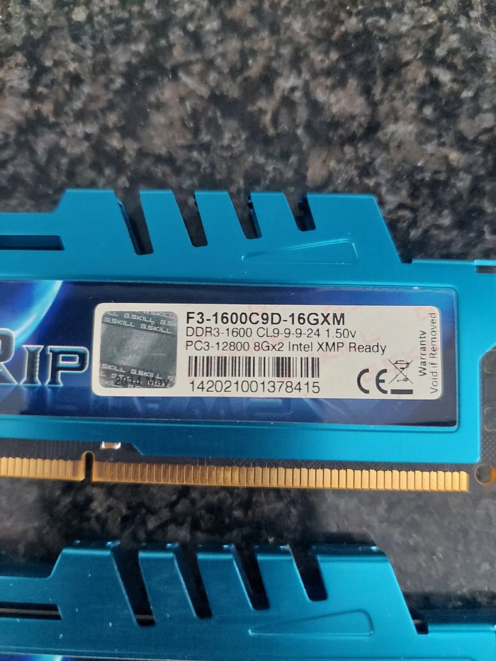 Memoria / RAM: G.Skill RipjawsX 16GB DDR3 RAM – Usato da Trimbach venduto da dan_9chk 1
