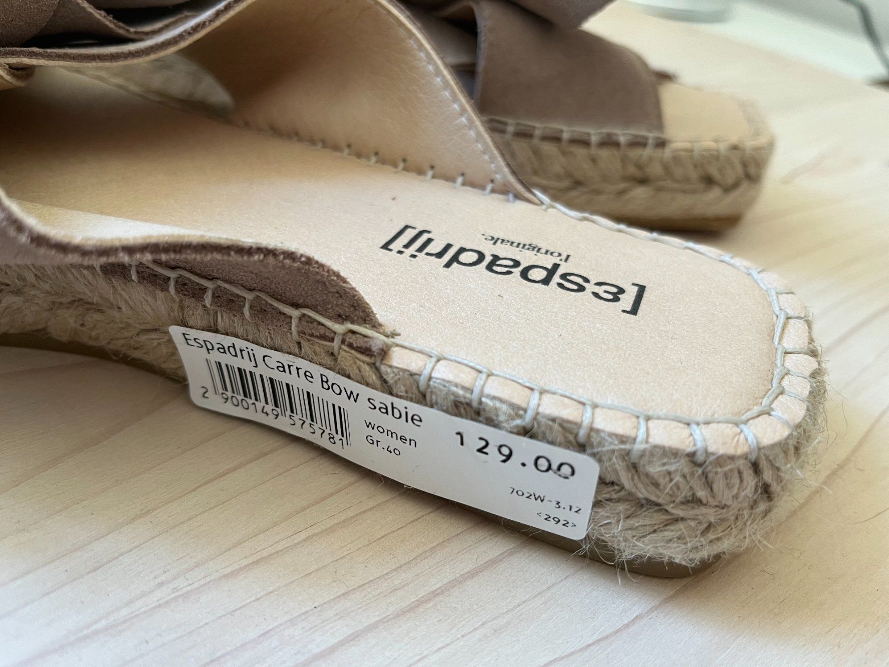 Scarpe da donna: ESPADRIJ L'ORIGINALE Pantoletten Slipper Espadrilles – Nuovo e nell'imballaggio originale da Zürich venduto da its-love 4