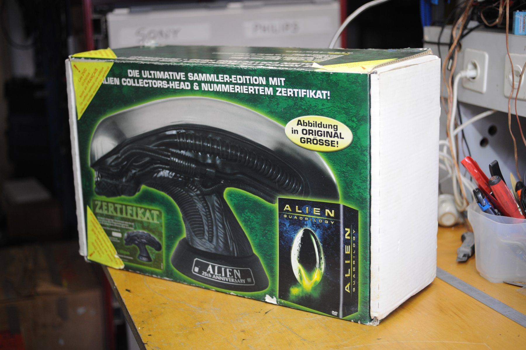 Figuren: Alien Collectors Head édition limitée dans sa boite DVD – Gebraucht aus Etagnières von emmaus.electro 1