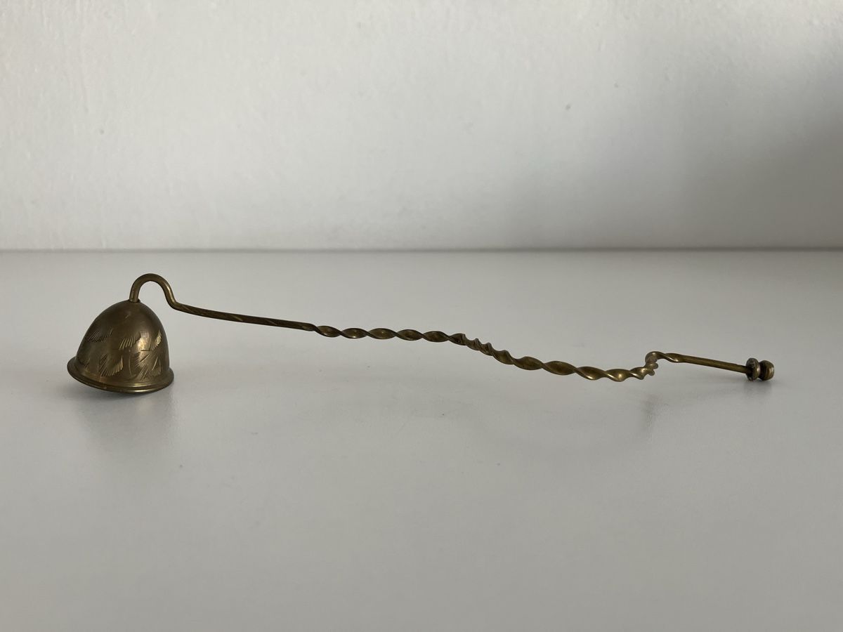 Kerzen: Kerzenlöscher aus Messing / Griff gebogen – Gebraucht aus Wetzikon ZH von seli03