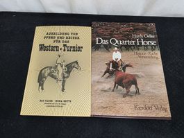 2 Buecher Western + Quarter Horse Zustand gut