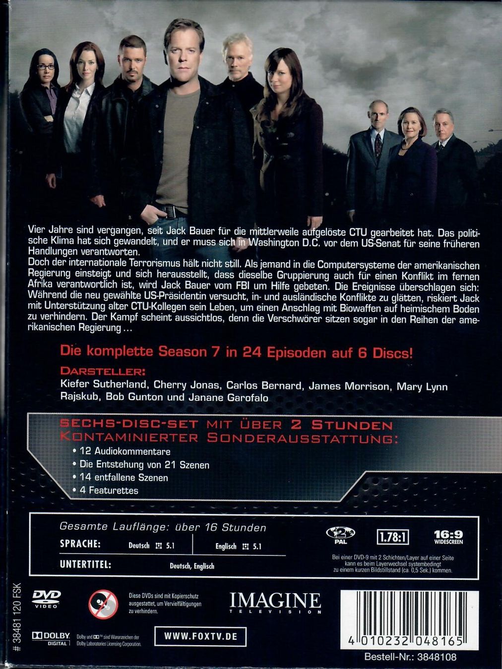 Tutti i DVDs: 24 Season Seven – Usato da Bern venduto da Buybest24 1