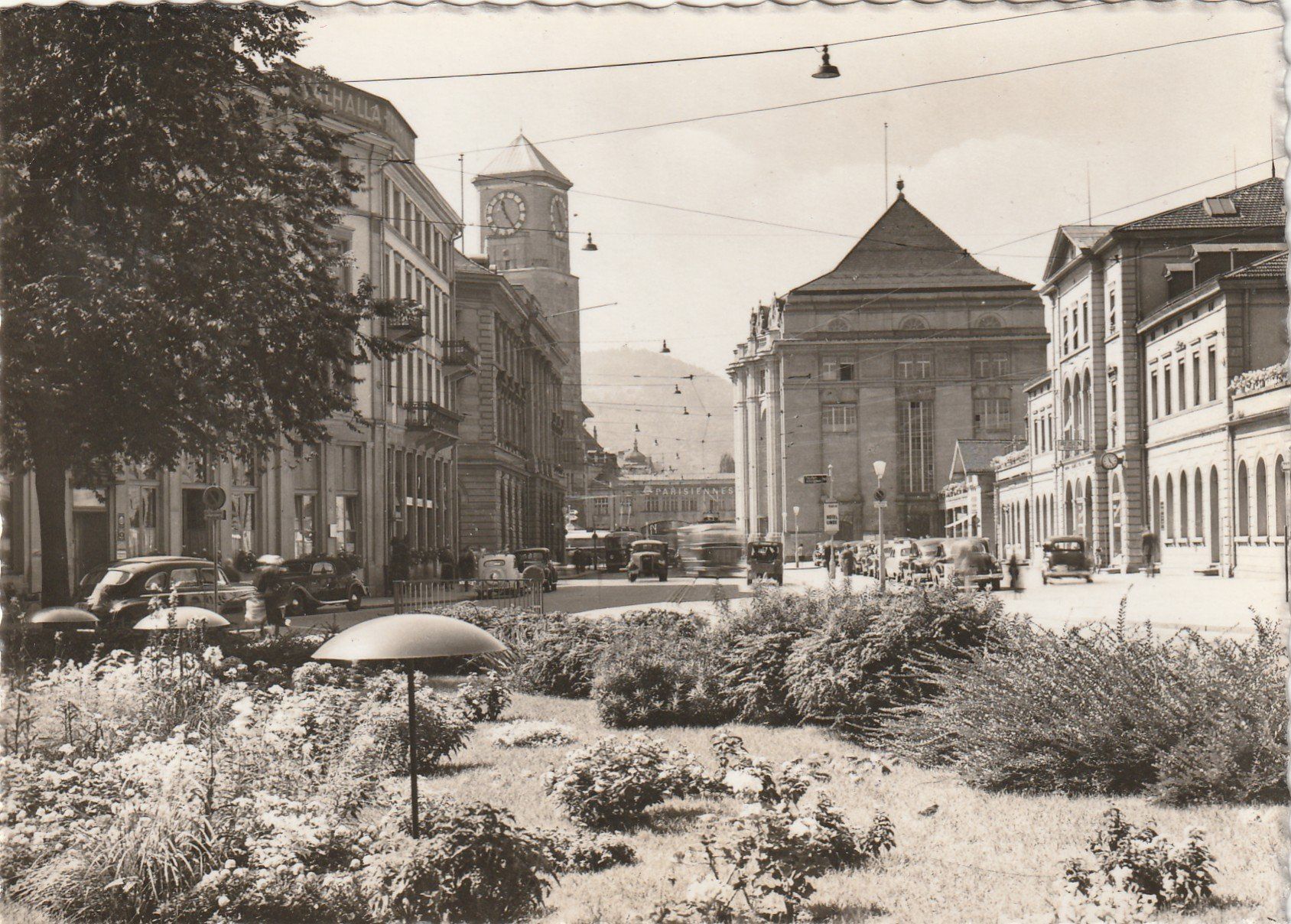 Cartoline postali: St. Gallen Bahnhofplatz – Usato da Rorschacherberg venduto da fratovi2