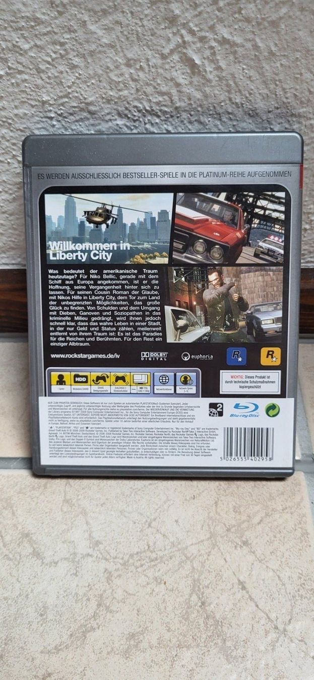 Sony Giochi: PS3 - Grand Theft Auto 4 – Usato da Münsingen venduto da Heroism2010 1