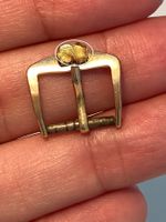Dornschliesse 12mm Vintage vergoldet 18K