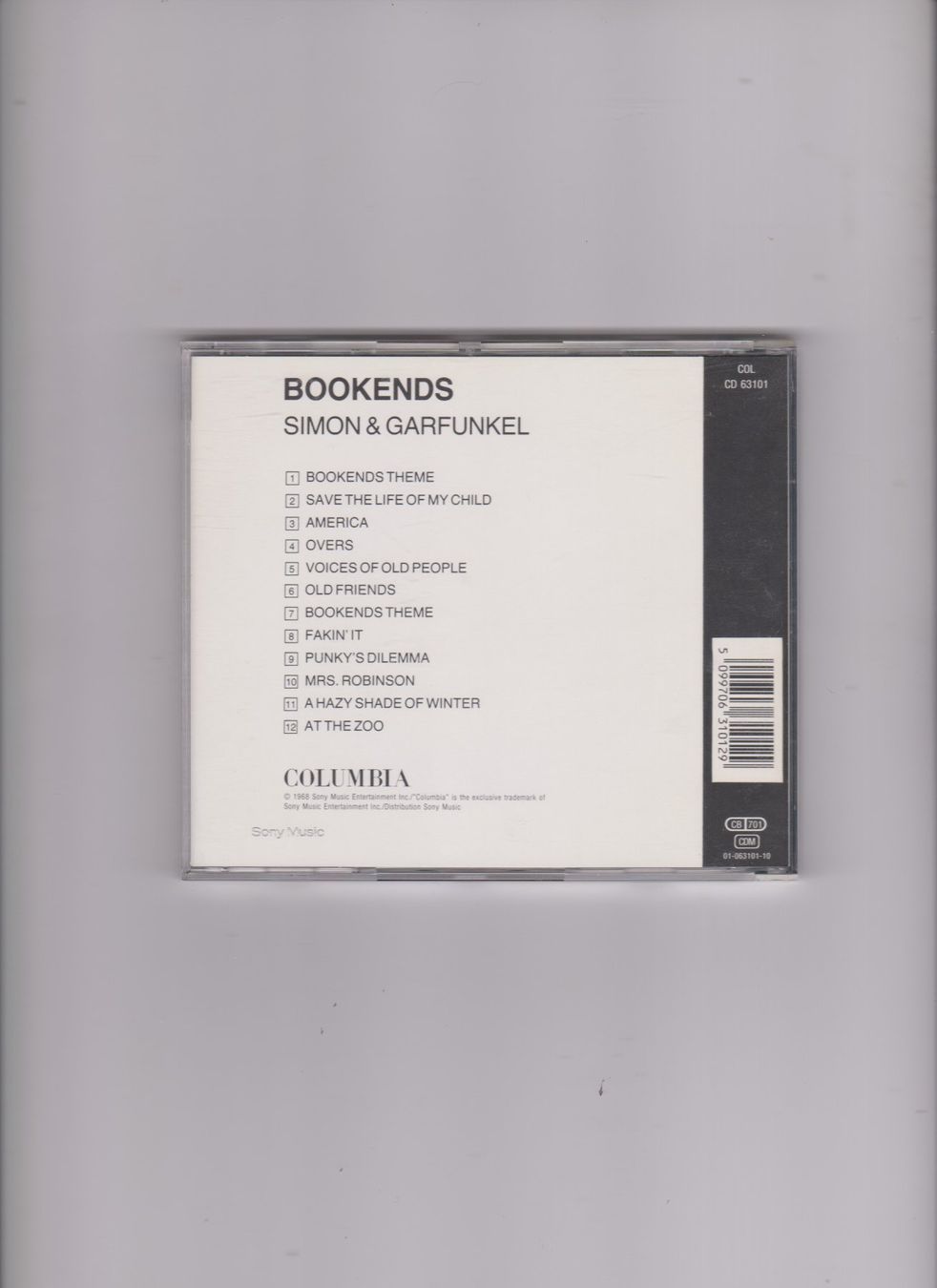 CDs: CD Bookends Simon & Garfunkel – Gebraucht aus Bex von Canouille 1