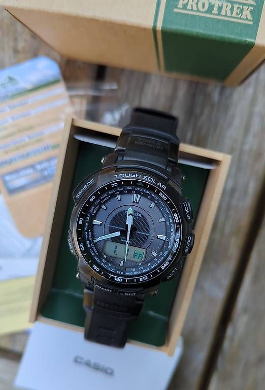 Orologi: Casio ProTrek PRW-5100-1ER SolarRadio Controlled Gurja Himal – Usato da Zürich venduto da a25_vj72