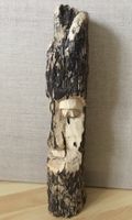 Skulptur seconde vie au bois aus Schwemmholz vom Rhein