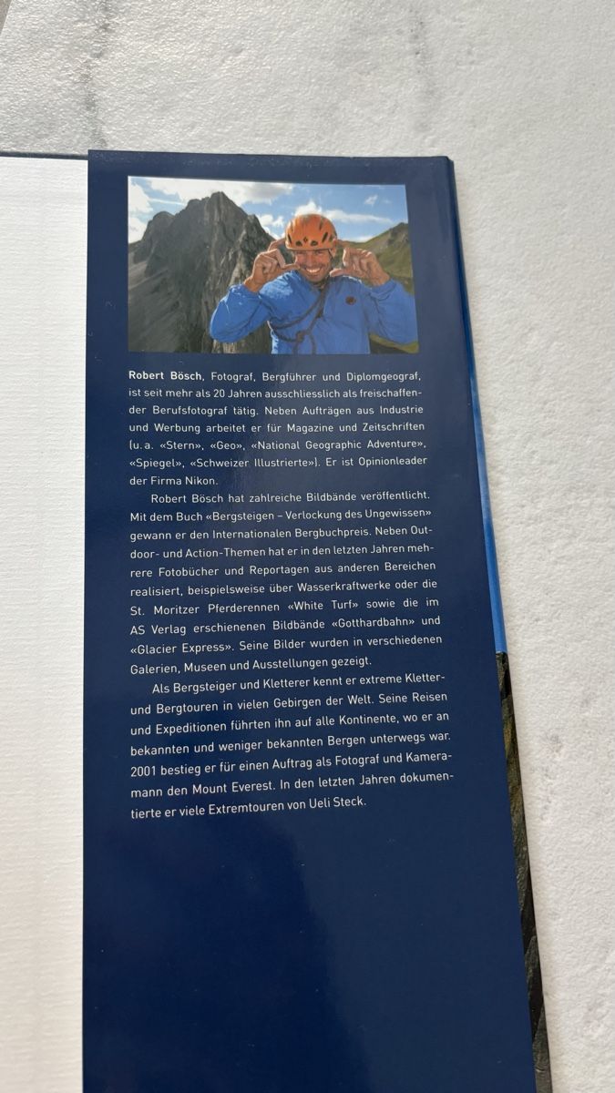 Libri: Buch Schweiz Alpin Robert Bösch – Usato da Seengen venduto da sa_land 7