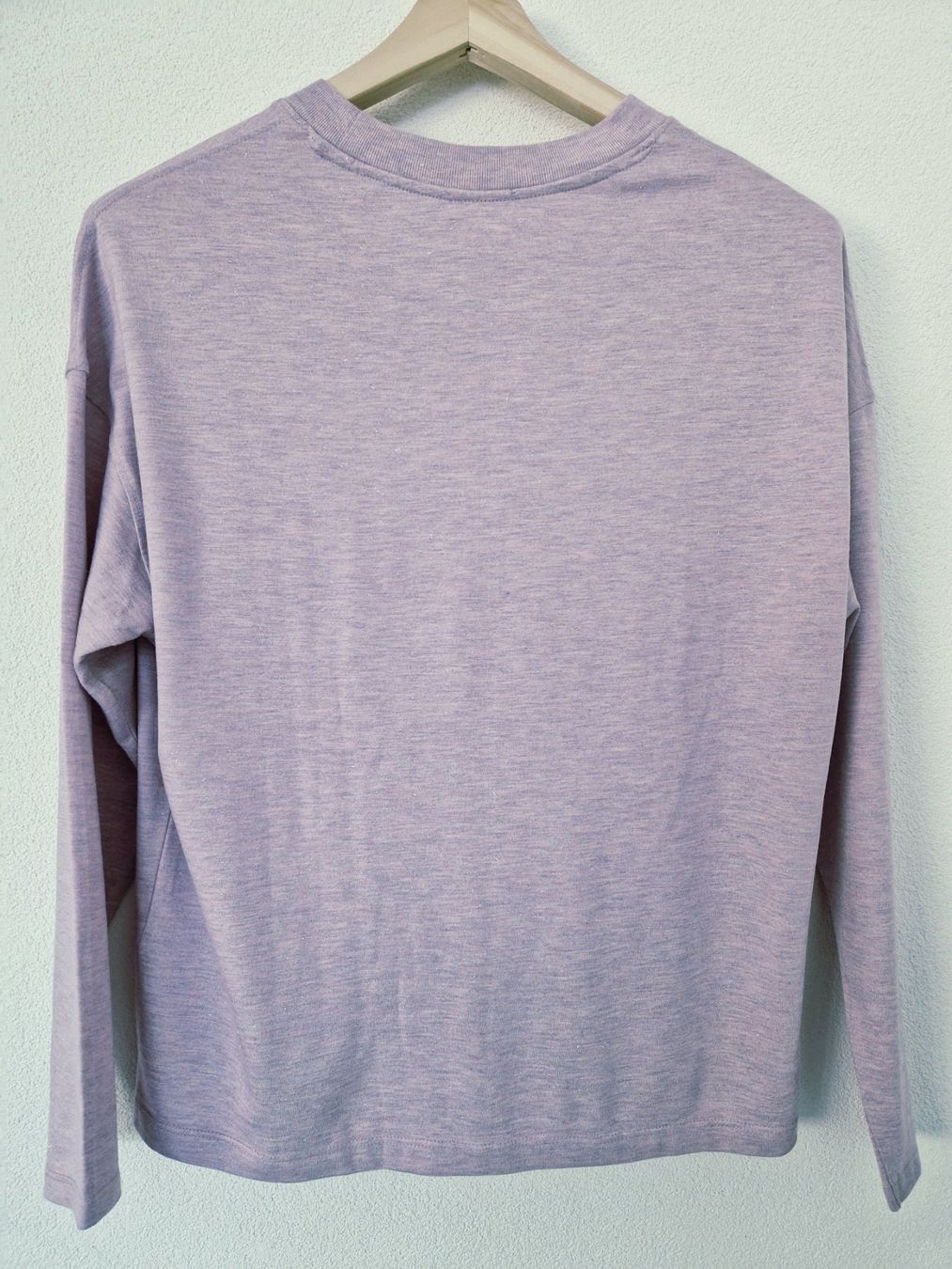 S.Oliver T-Shirts: s. Oliver Langarmshirt Shirt Pullover rosa glitzer Gr. L – Gebraucht aus Salouf von PizMez12K 1
